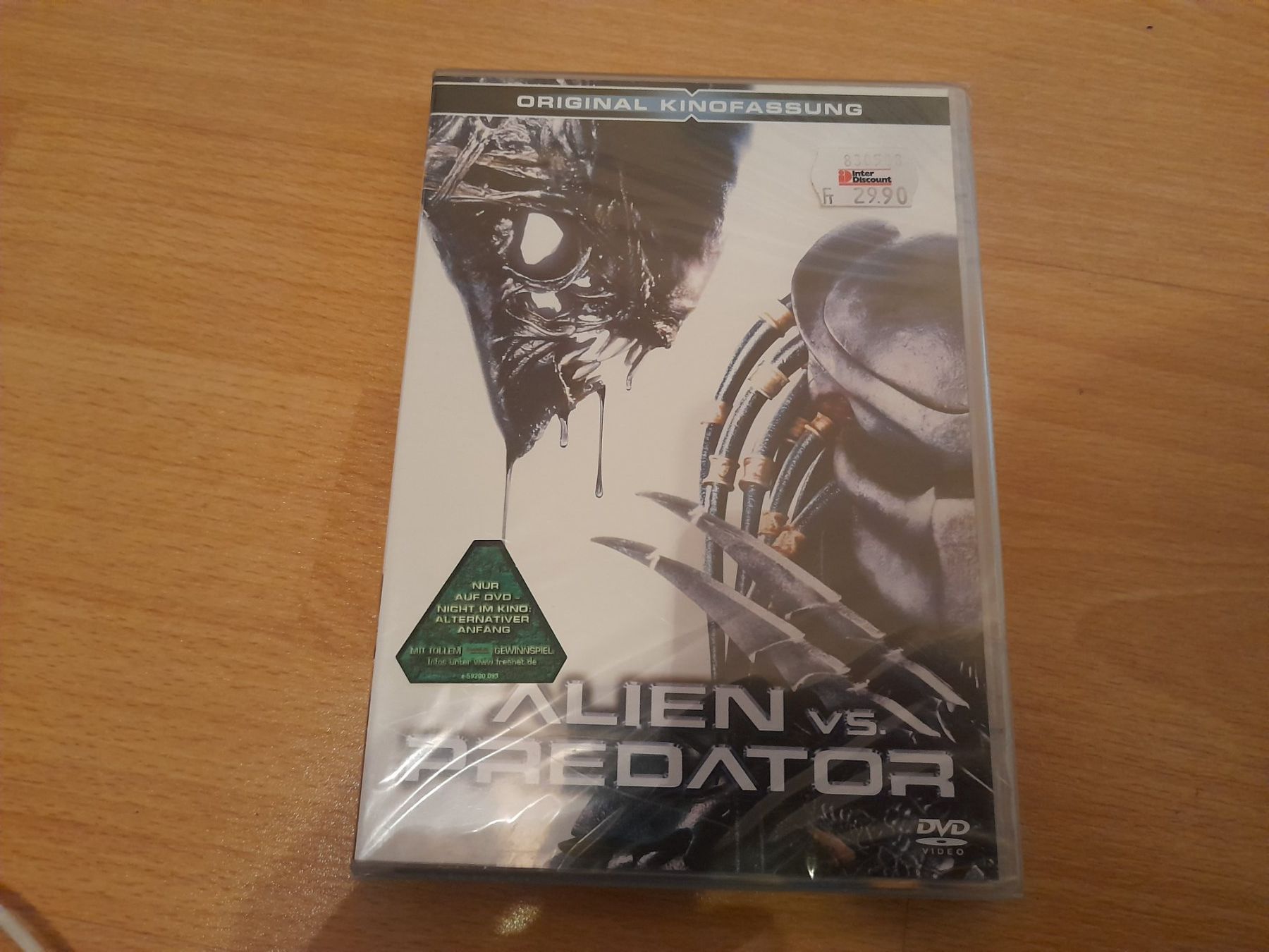 Tutti i DVDs: Alien vs. Predator DVD - Original Kinofassung – Nuovo e nell'imballaggio originale da Lustmühle venduto da chevi03