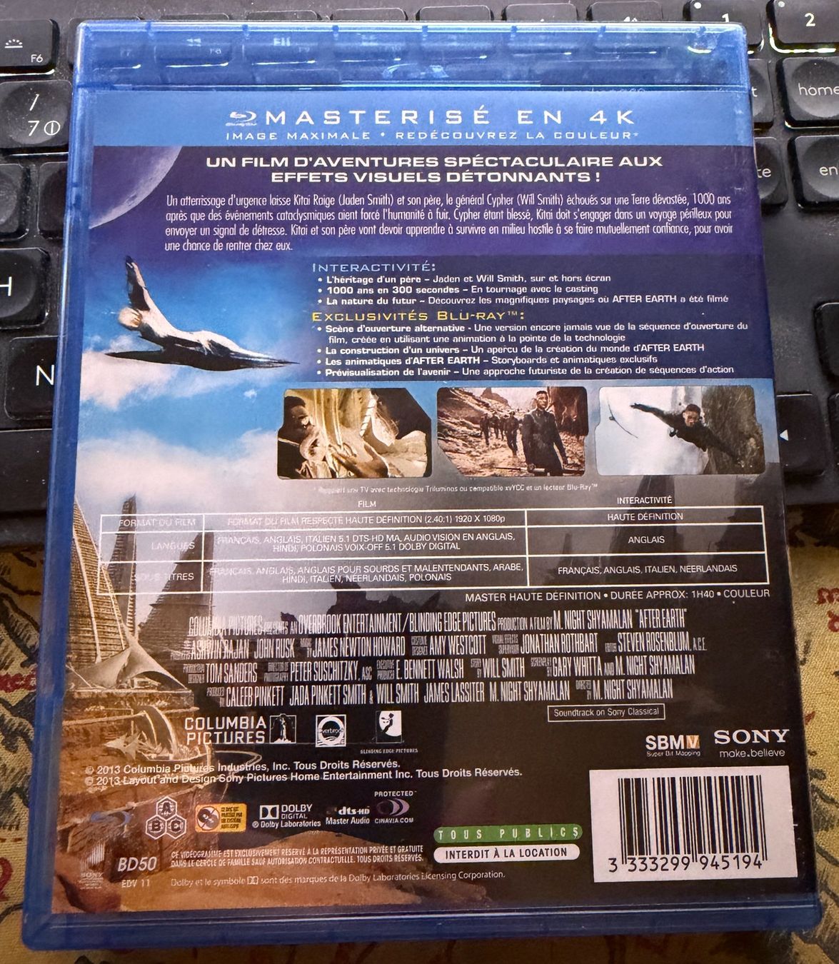 Tutti i DVDs: After Earth (2013) - Blu-ray – Usato da Semsales venduto da __Florian__ 2