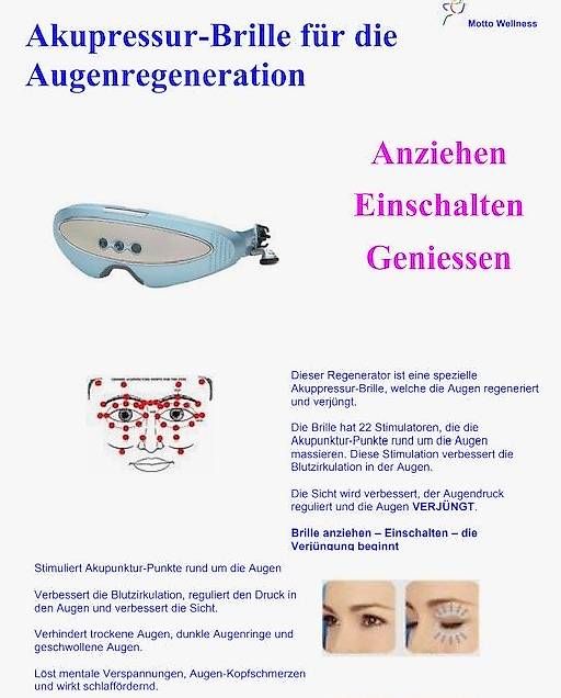 Brillen & Gläser: Akupressur-Brille – Gebraucht aus Zürich von Mottowellness 1