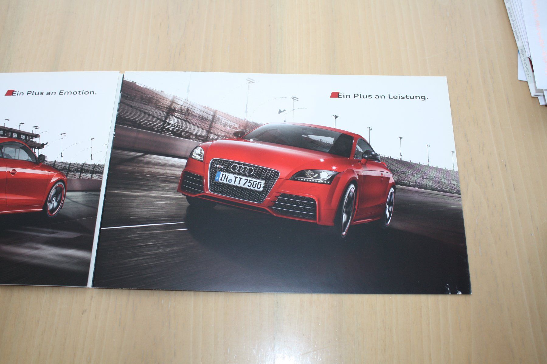 Audi Documenti: Audi TT RS plus Coupe & Roadster- Original Prospekt - 2/2012 – Usato da Wikon venduto da erwin400 2