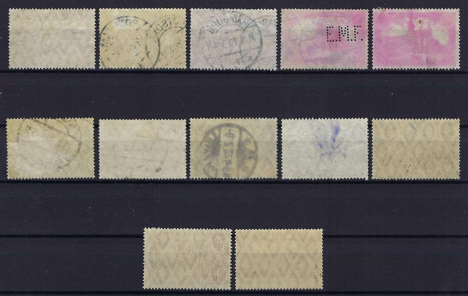 Alle Briefmarken: Top Lot Deutsches Reich gute Werte gest. – Gebraucht aus Hitzkirch von walti1959 1