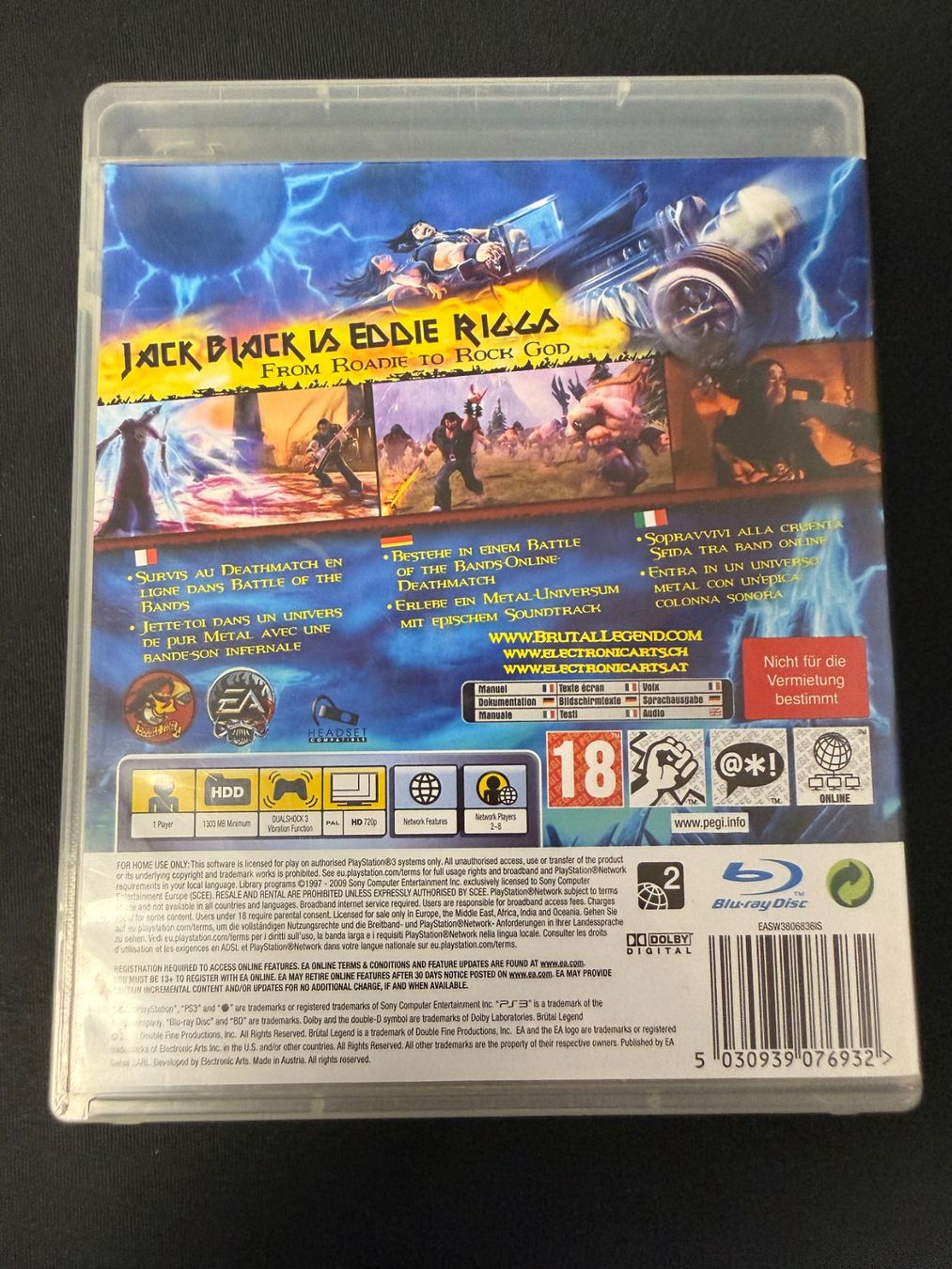 Sony Spiele: Brutal Legend - PS3 – Gebraucht aus Pont-de-la-Morge von Darfal 2