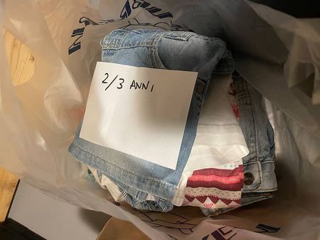 Lotto vestiti estivi bambina