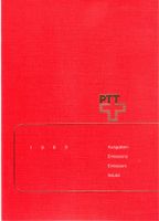 PTT JAHRBUCH 1989 OHNE MARKEN ZUM SELBER FÜLLEN - 4SPRACHIG