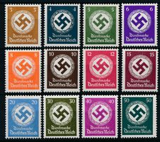 Deutsches Reich Dienstmarken Mi. 166 - 177 **