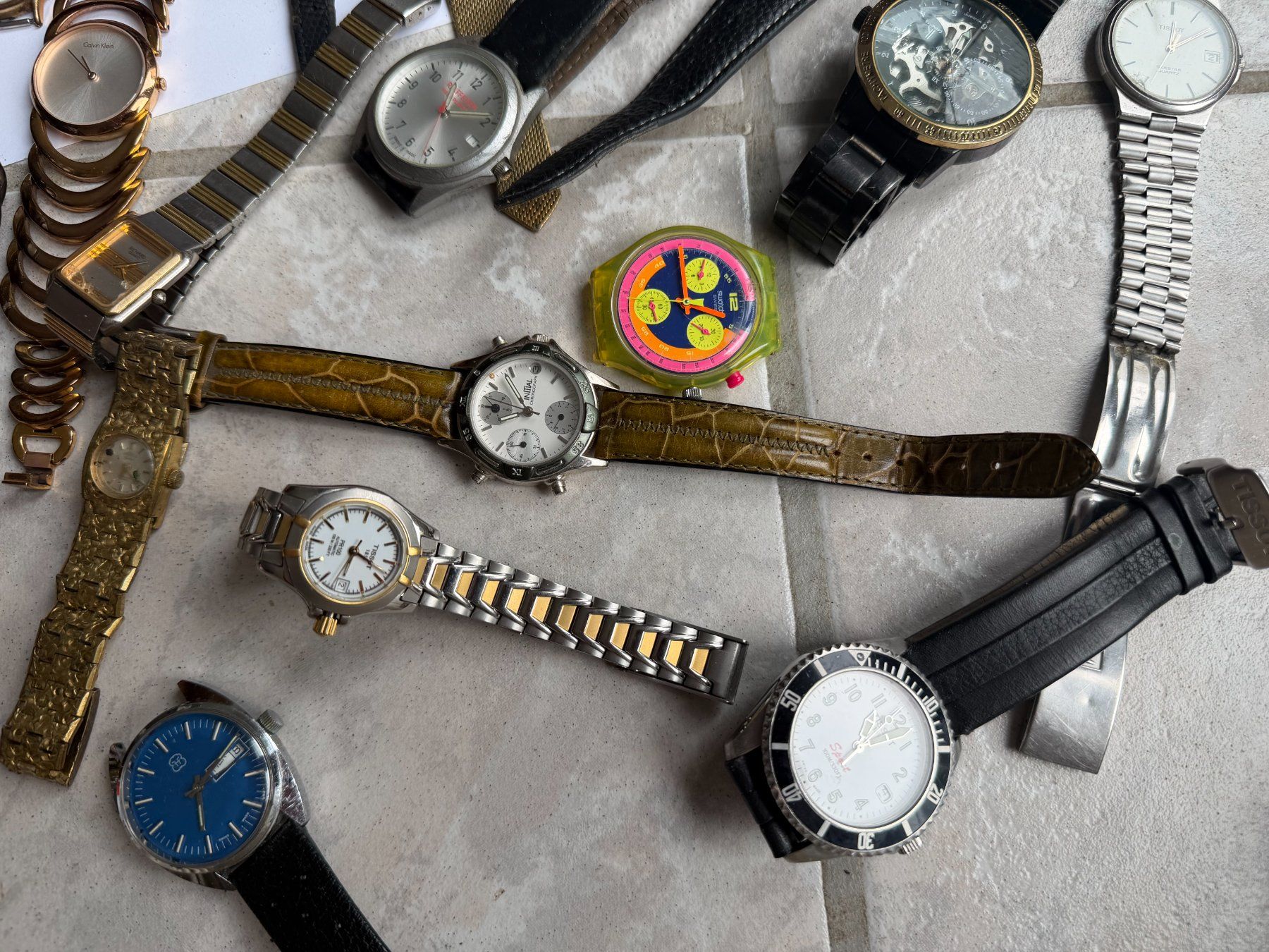 Orologi: Lot Armbanduhren – Difettoso da Worblaufen venduto da chronyves 6
