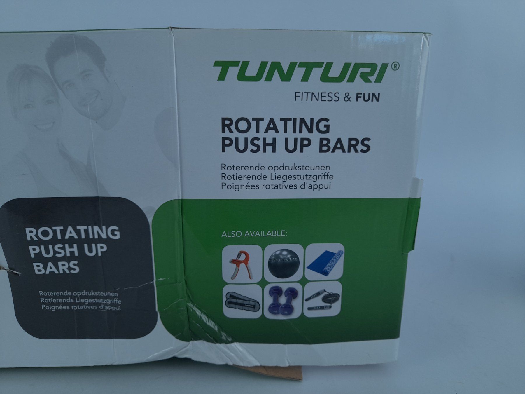 Tunturi Hometrainer: TUNTURI Rotierende Liegestützgriffe – Nuovo (secondo la descrizione) da Liebefeld venduto da Restwert_Liebefeld 3