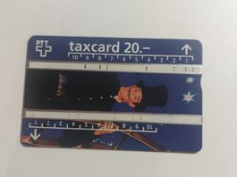 Taxcard PTT Telecom Plus - Wert Fr. 20.- - Sammlerstück