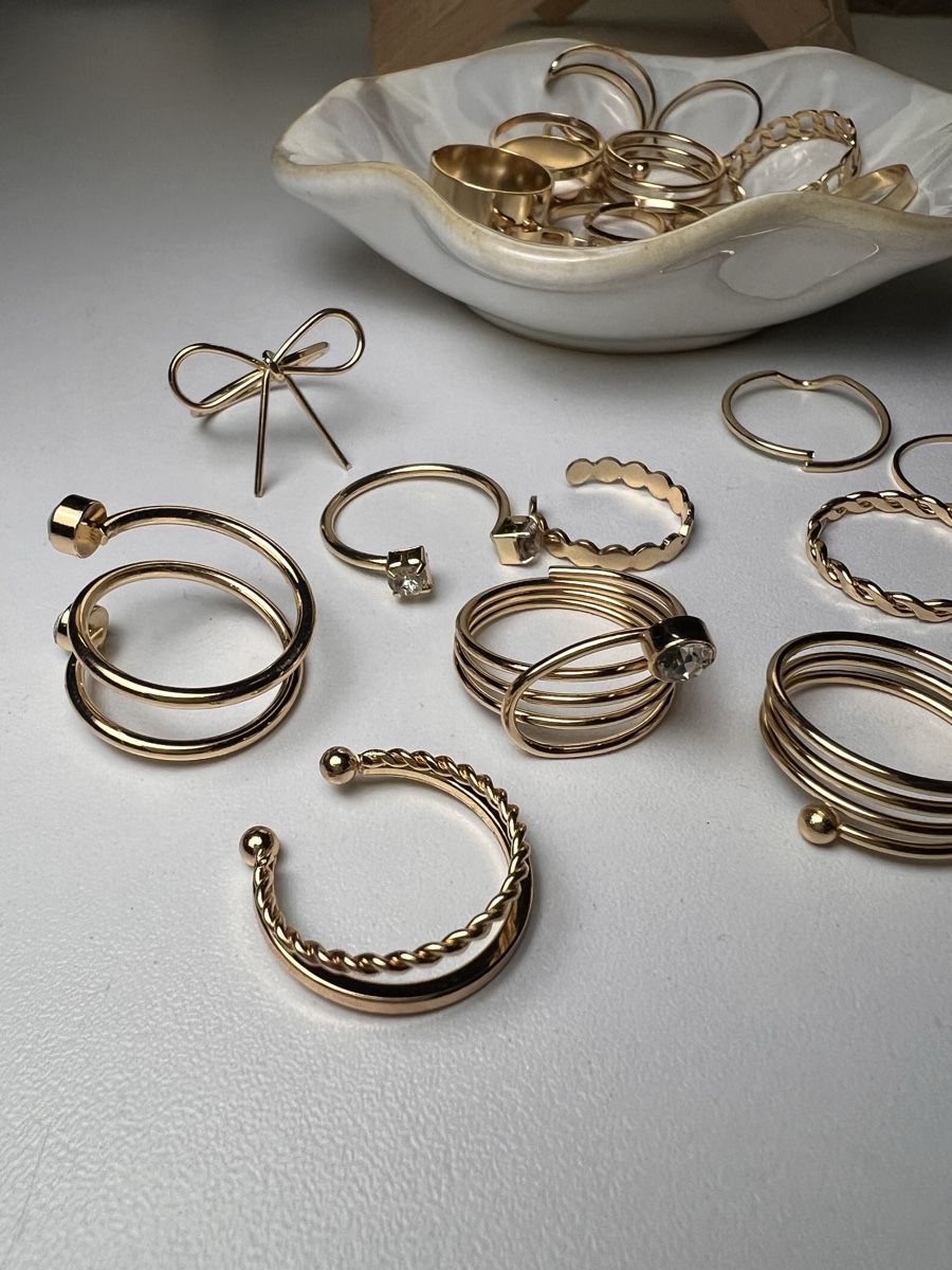 Altri gioielli: 24 Ringe Goldfarbende – Nuovo e nell'imballaggio originale da Uster venduto da SmartSales_zh 1
