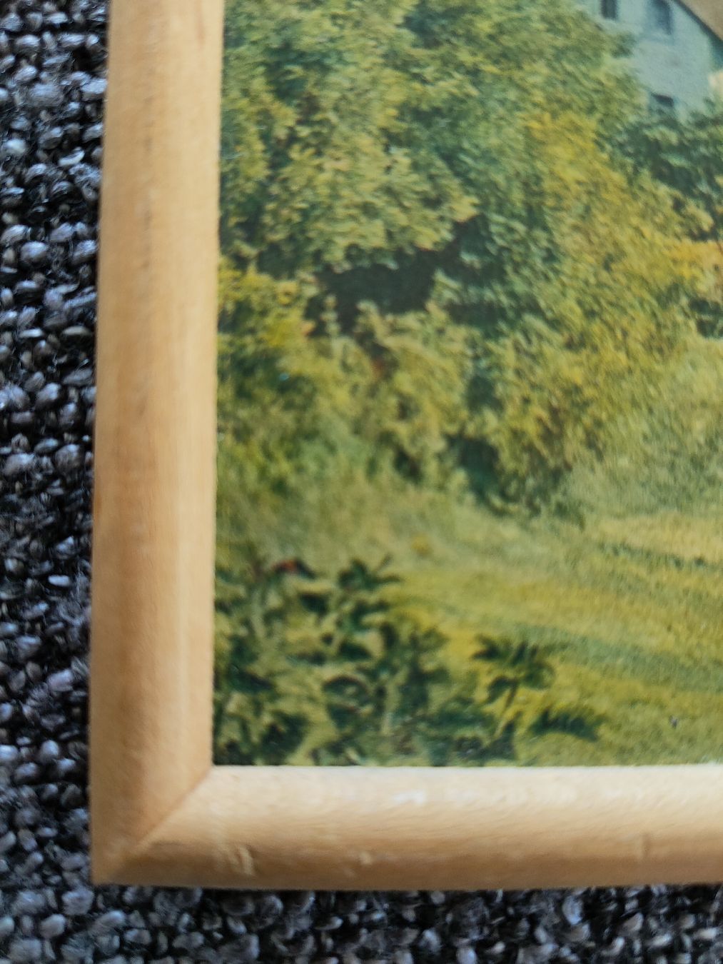 Poster & Bilder: Vintage Rheinfall-Bild im Holzrahmen – Gebraucht aus Gipf-Oberfrick von minini 7