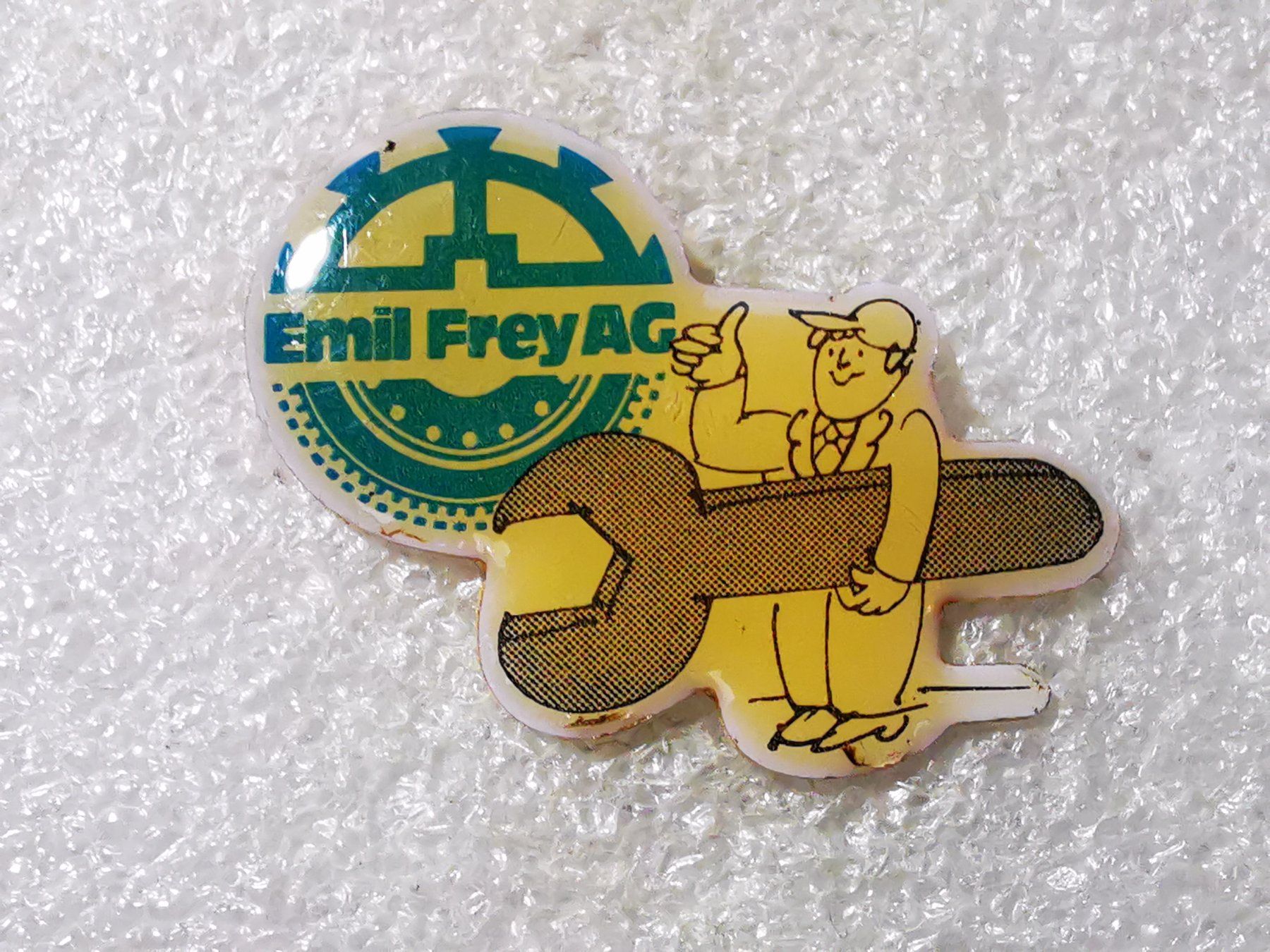Placchette & Badge: Ansteckpin 79: Emil Frey AG – Usato da Oppligen venduto da Pin-Fall-Shop