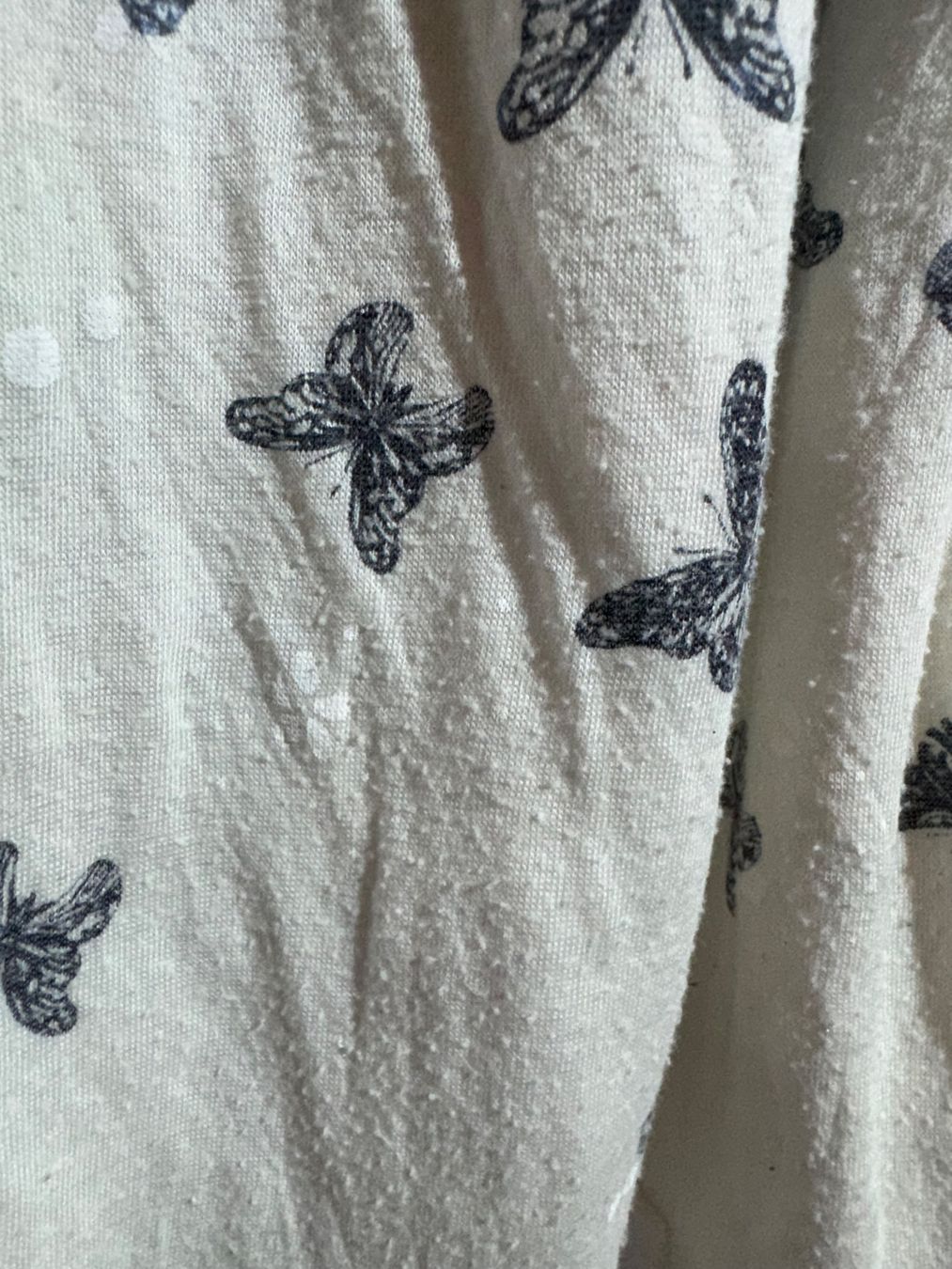 Camicette: Oberteil Bluse mit Schmetterlingen Gr. L/XL – Usato da Grosswangen venduto da SALE_SALE_SALE 2