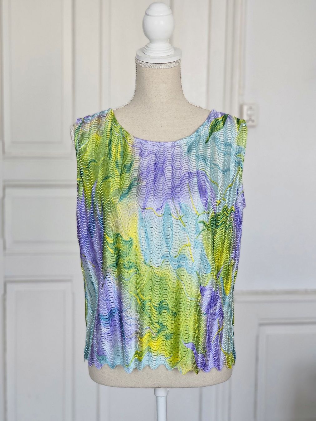 Top: Sommerliches Vintage Top Grösse M/L – Usato da Ried-Brig venduto da Zzyzx 1