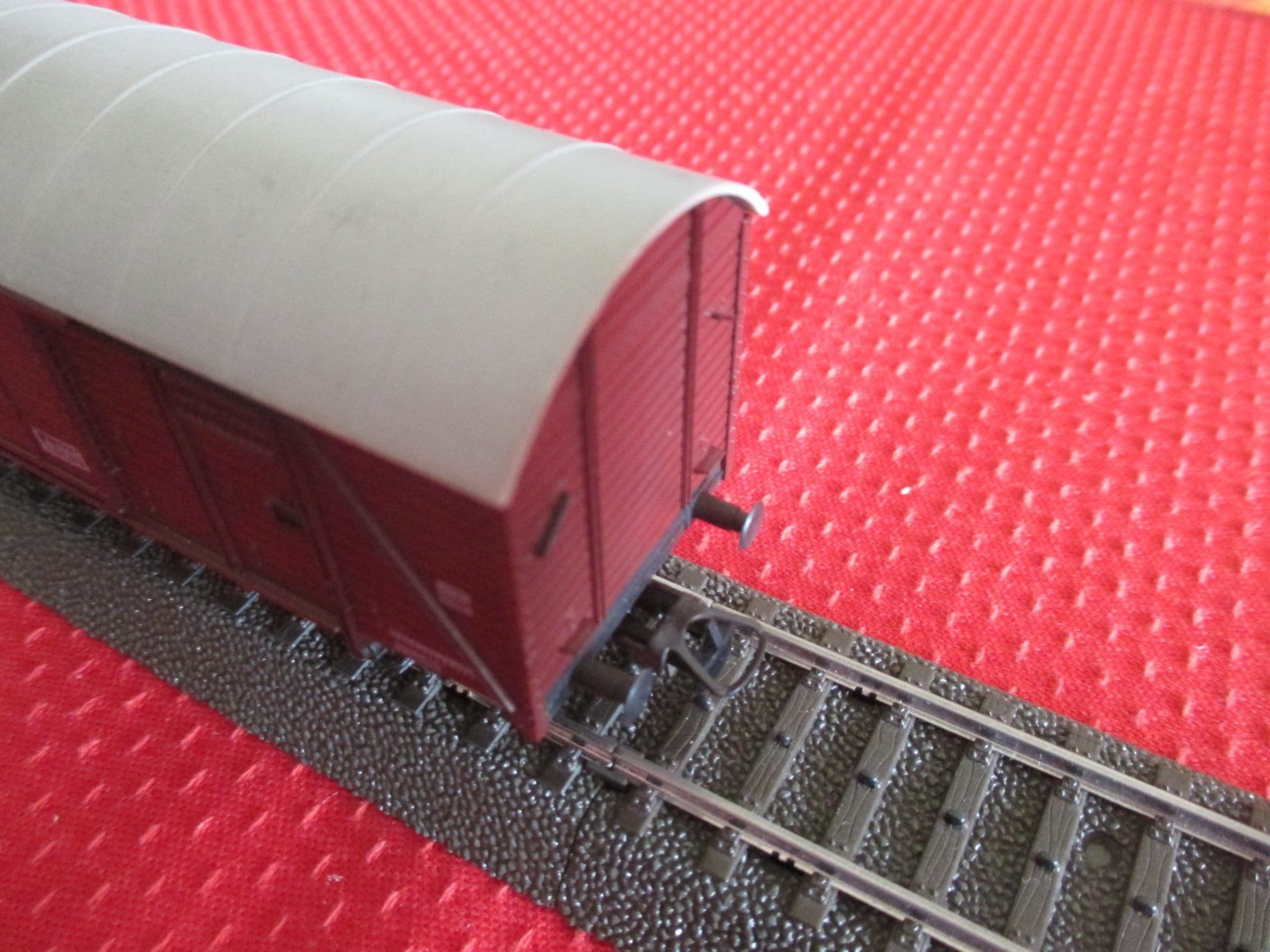 Roco Modellini di ferrovie: Roco H0 DC DB Gm 39 Güterwagen – Usato da Breitenbach venduto da anti11 1