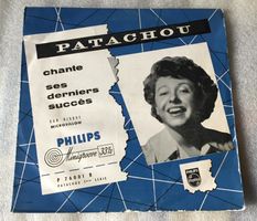 PATACHOU Chante Ses Derniers Succès 1954 Disqu Vinyle LP 10"