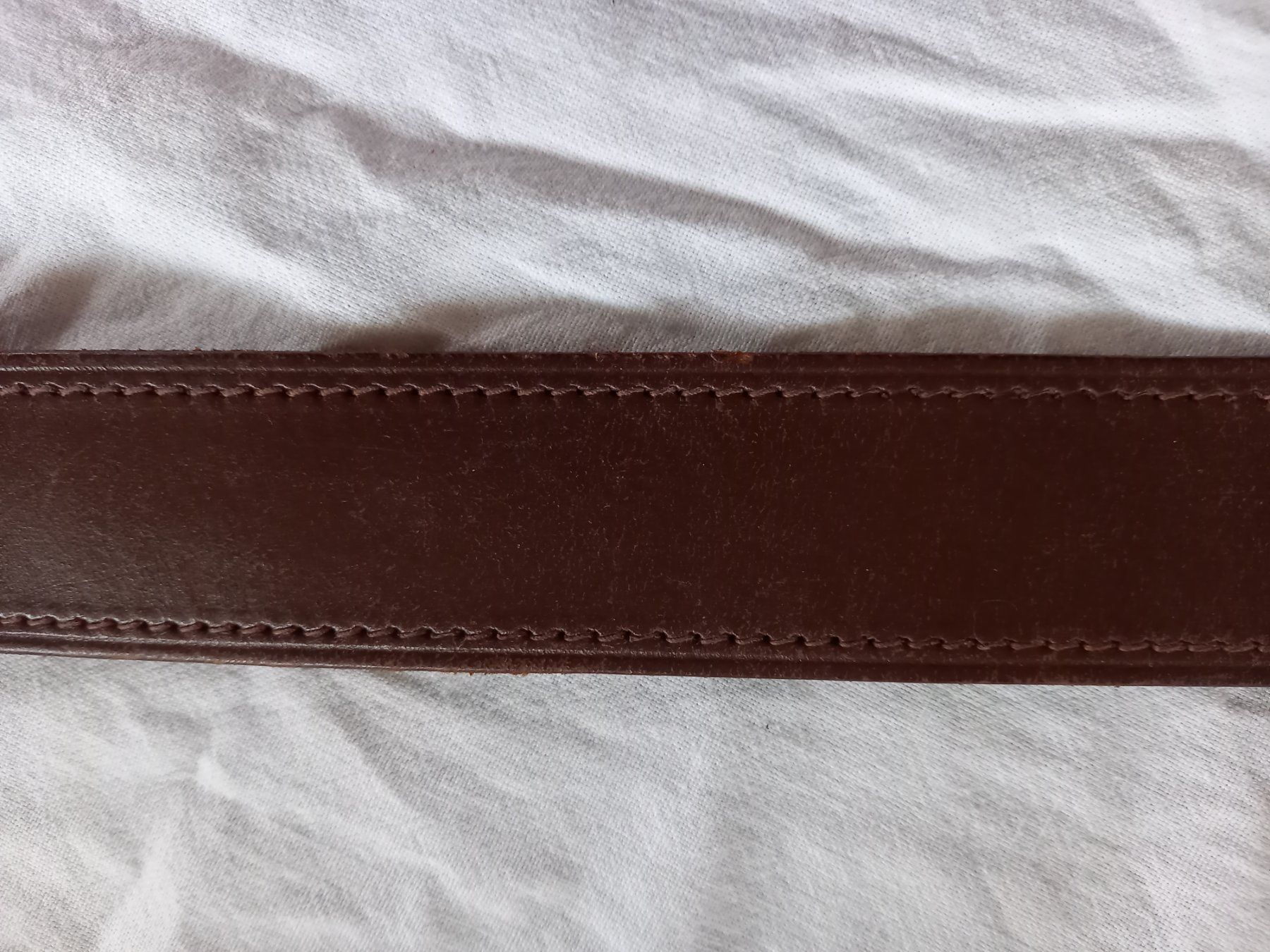 Cinture: Ceinture ancienne en cuir – Usato da Rossens FR venduto da Souris1 2