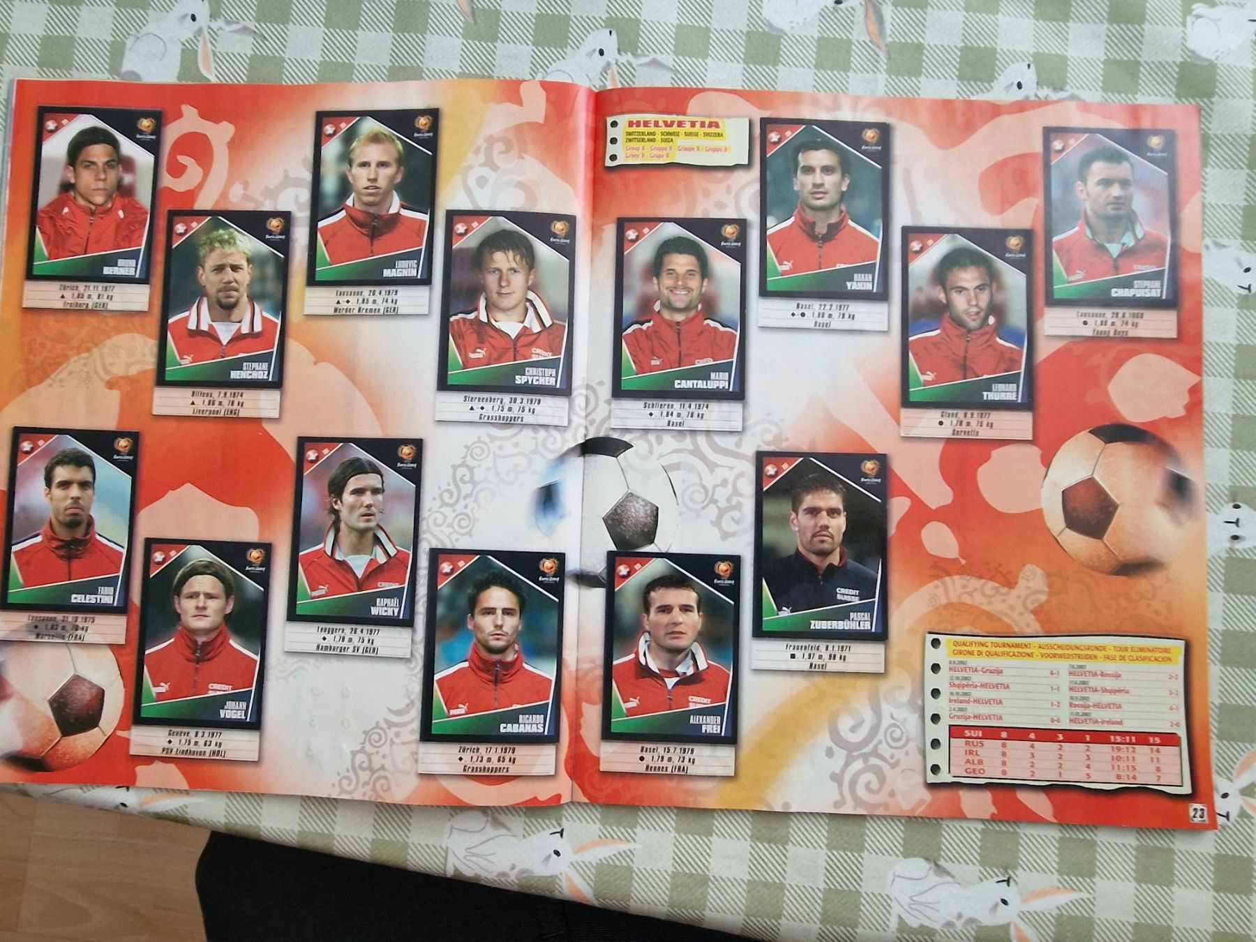 Panini Carte collezionabili: Panini euro 2004 Album – Usato da Adliswil venduto da vendor123 5