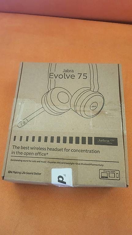 Jabra Cuffie: Jabra Evolve 75  sehr wenig benutzt – Usato da Etzelkofen venduto da Razorball
