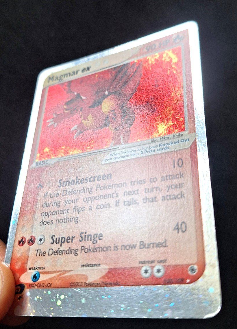 Pokémon Carte collezionabili: Magmar EX #100 Pokemon Ruby & Sapphire – Usato da Sugiez venduto da eLCangri90 3