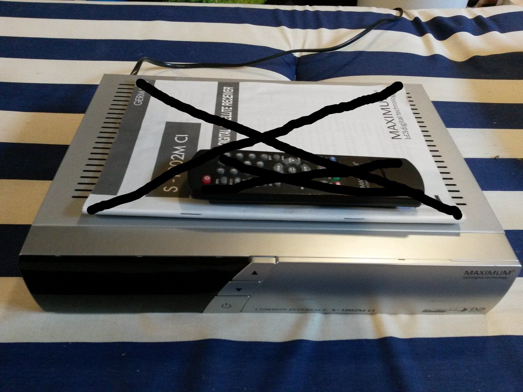 Receiver: Maximum S-1002M CI Digital Satellite Receiver – Gebraucht aus Widnau von El_Capitan5