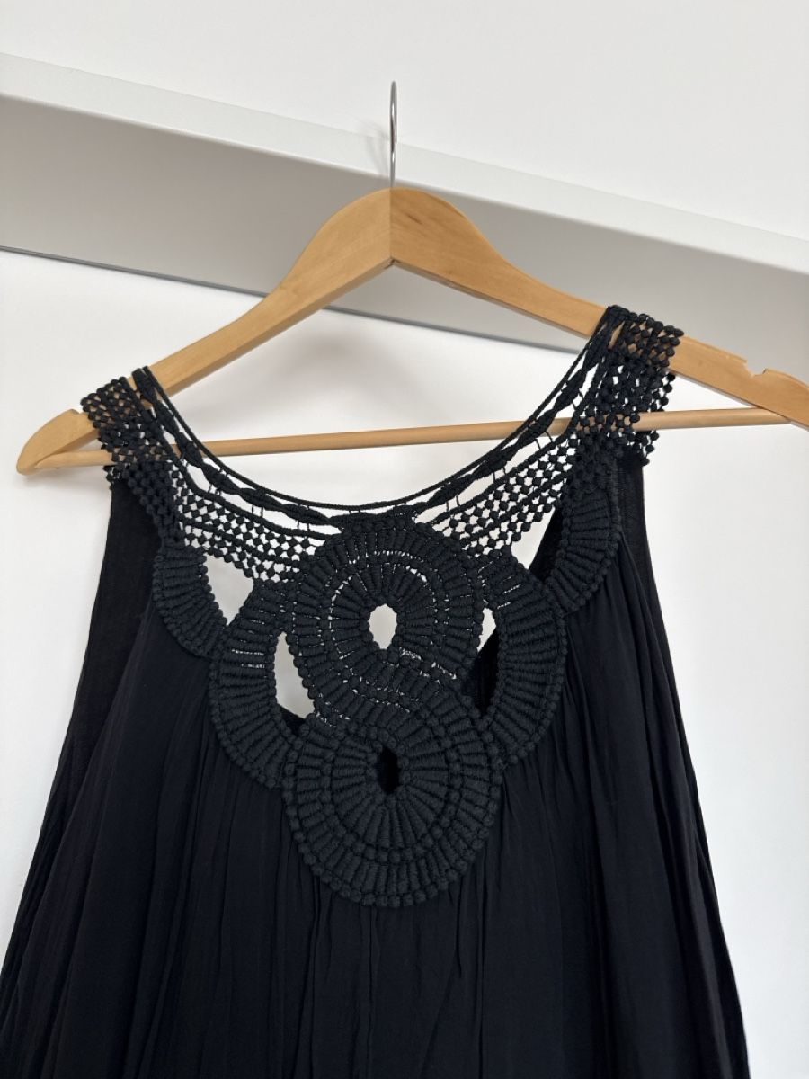 Vestiti: Sommerkleid schwarz Gr. M  Luftig leich – Usato da Wädenswil venduto da Salome0712 2