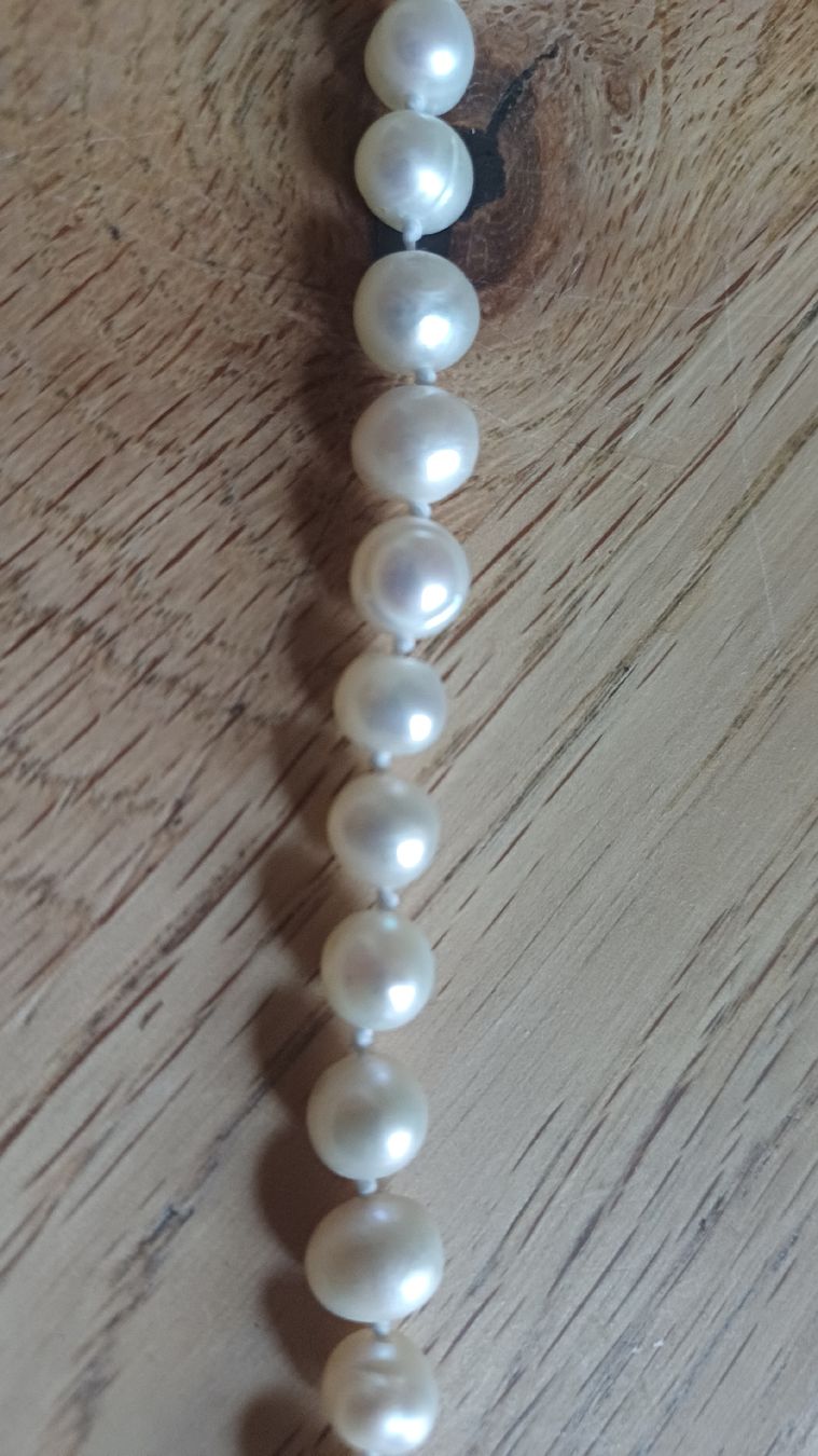 Perle (finte): Schöne Perlenkette 60 cm lang – Usato da Flawil venduto da Pinkmalibu 2