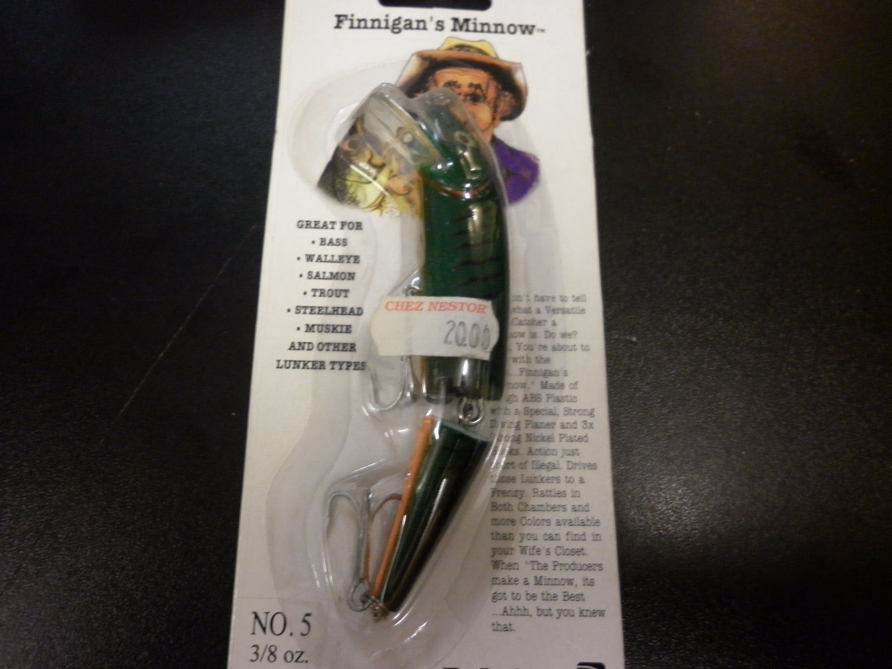 Esche: Finnigan's Minnow 110 mm – Nuovo e nell'imballaggio originale da Fribourg venduto da versus702 1