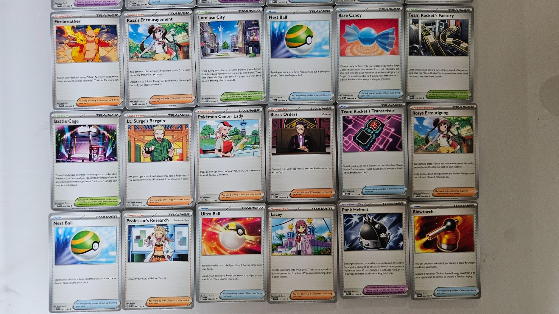 Pokémon Carte collezionabili: Pokemon Sammelkarten 50x Trainer Karten – Usato da Basel venduto da True_Hofer_Store 2