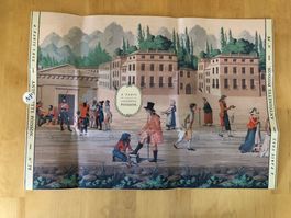 Poster Illustration A Paris chez Antoinette Poisson Boudoir