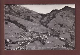 CHÂTEAU D'OEX - Vue aérienne - 1960