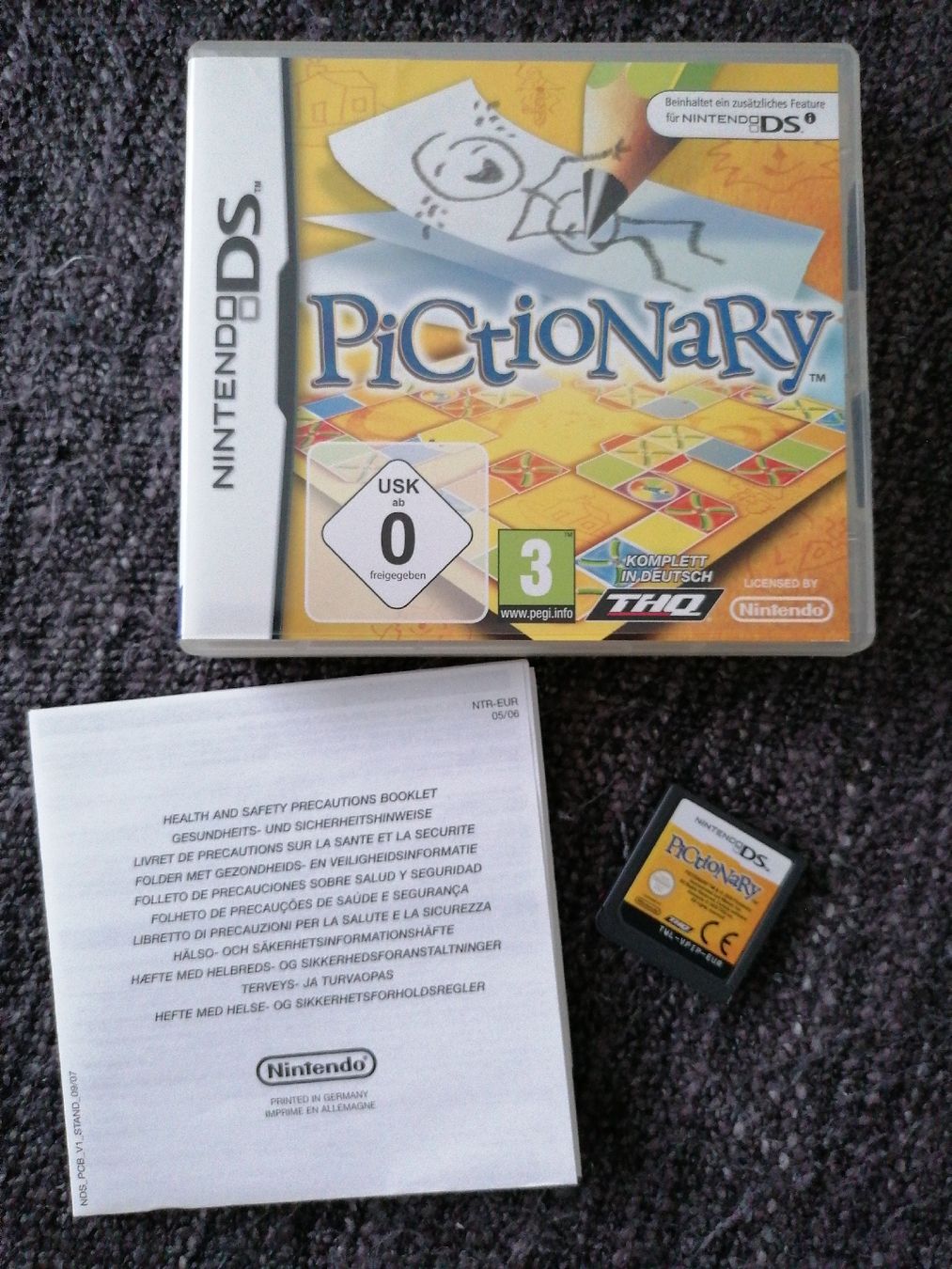 Nintendo Jeux: Pictionary DS Spiel – D'occasion à Dübendorf par an_nk8z