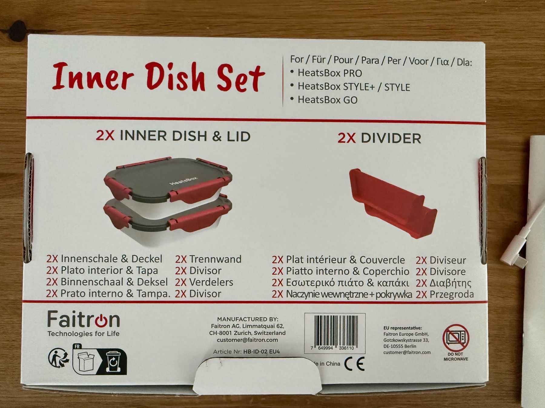 Heatsbox Elettrodomestici da cucina: HeatsBox Go inkl. zwei Inner Disk Sets -  mit Garantie – Nuovo (secondo la descrizione) da Belp venduto da Lulanis 4