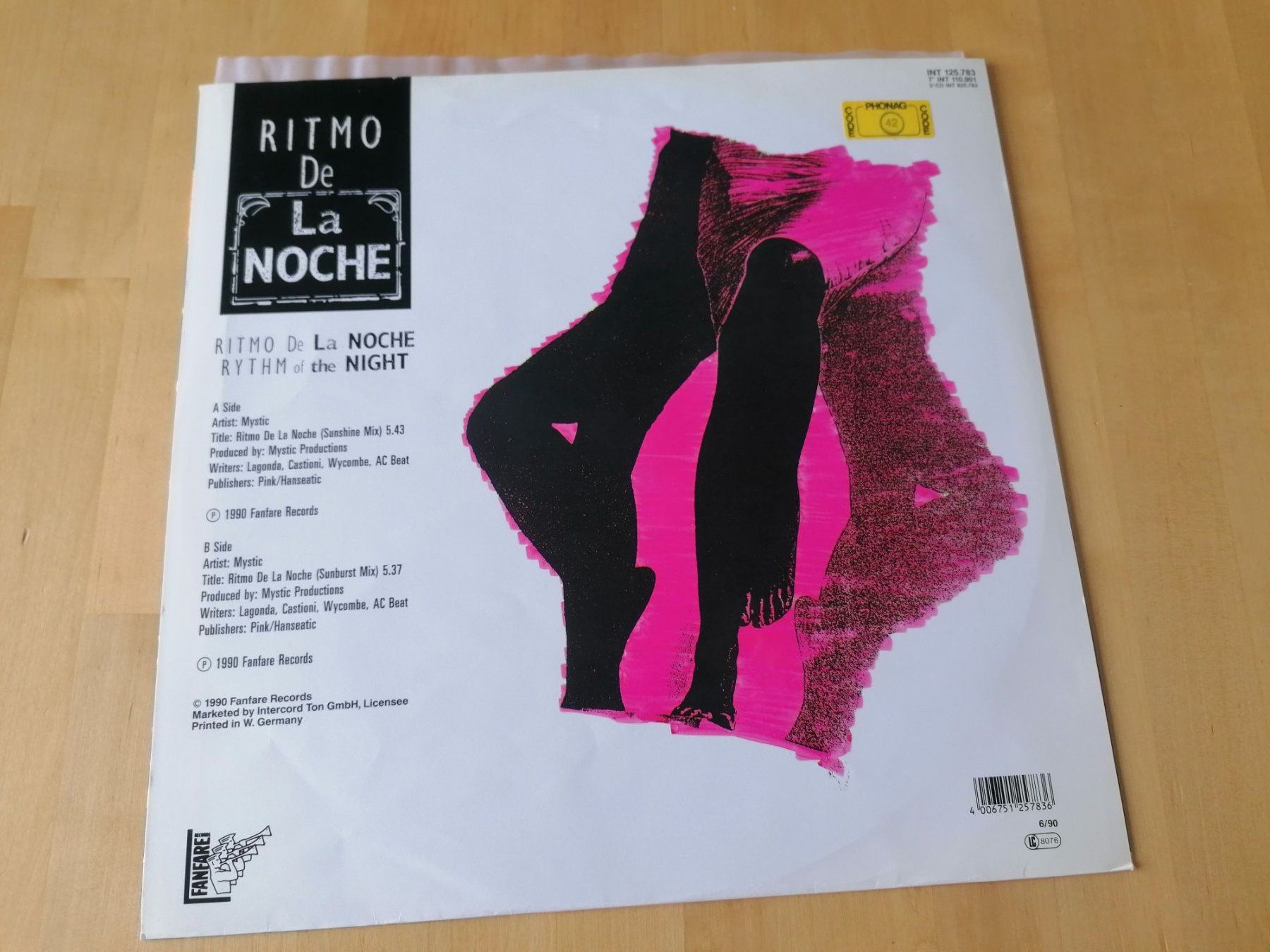 Schallplatten: Mystic – Ritmo De La Noche – Gebraucht aus Emmenbrücke von WintoWin 1