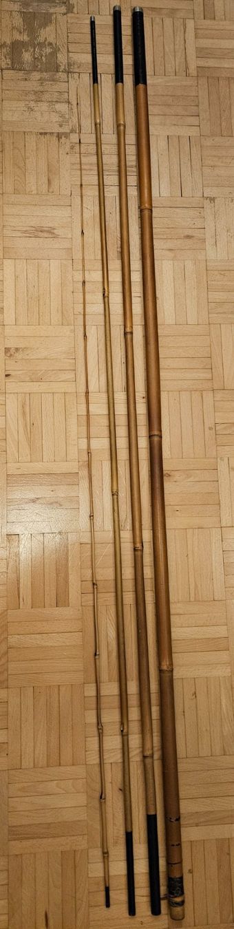 Fischerrute Bambus 4 Teilig, wohl bald Antik (Defekt) in Basel fr CHF 9   nur Abholung auf Ricardo kaufen