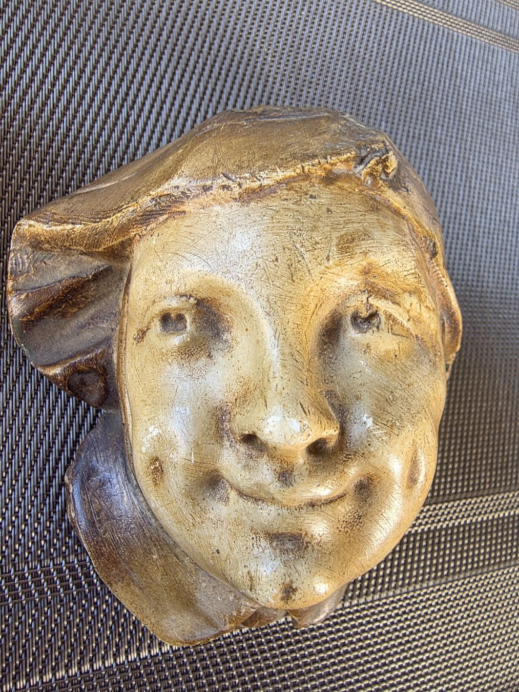 Figuren: Figurenköpfe - Kerzenhalter, 2 Stck., unrestauriert – Gebraucht aus Wil SG von Frank.Kunst-Uhren 6