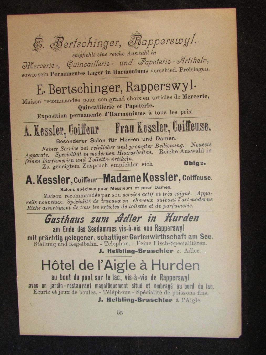 Stiche: Lot Rigi, 19.JH. – Gebraucht aus Walchwil von Shells1 7
