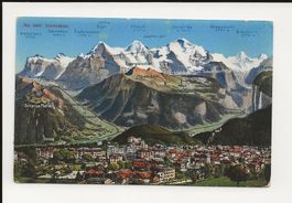 AK ca.1920 Interlaken Panorama