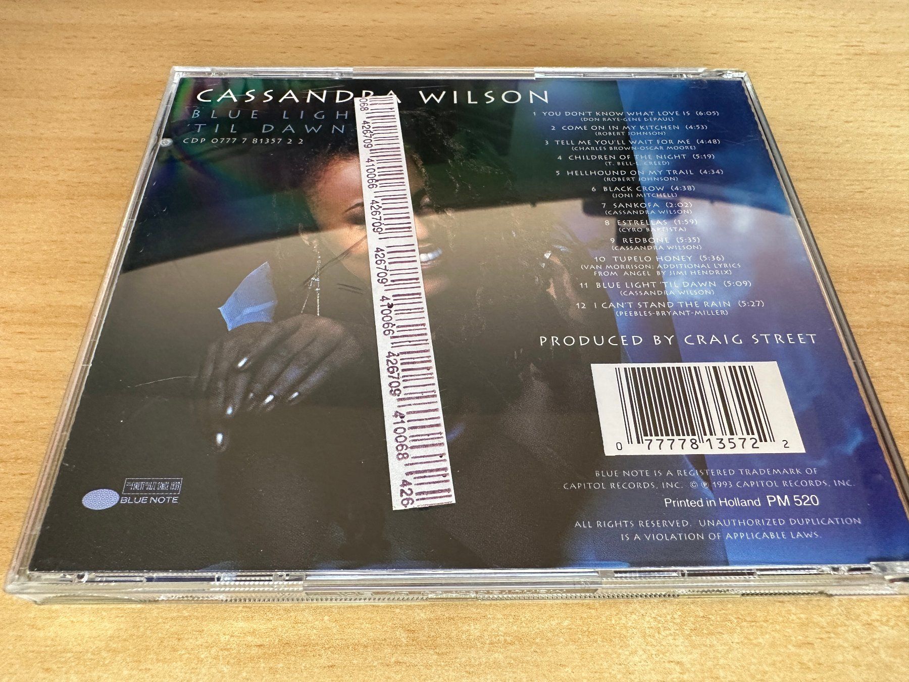 CDs: Cassandra Wilson – Blue Light 'Til Dawn – Gebraucht aus Rikon im Tösstal von Alpenmutz 1