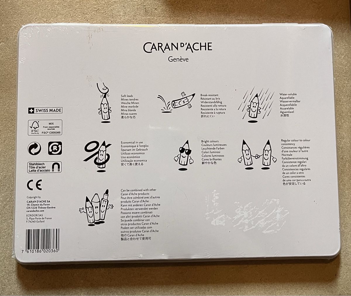 Caran D'Ache Stifte & Marker: Farbstifte Caran D’Ache – Neu und originalverpackt aus Glarus von  1