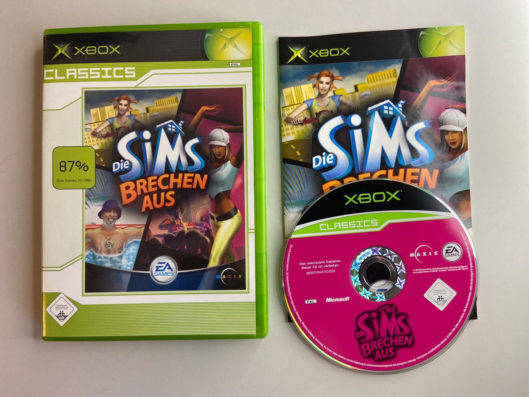 Microsoft Jeux: Die Sims Brechen aus - Xbox – D'occasion à St.gallen par taduz