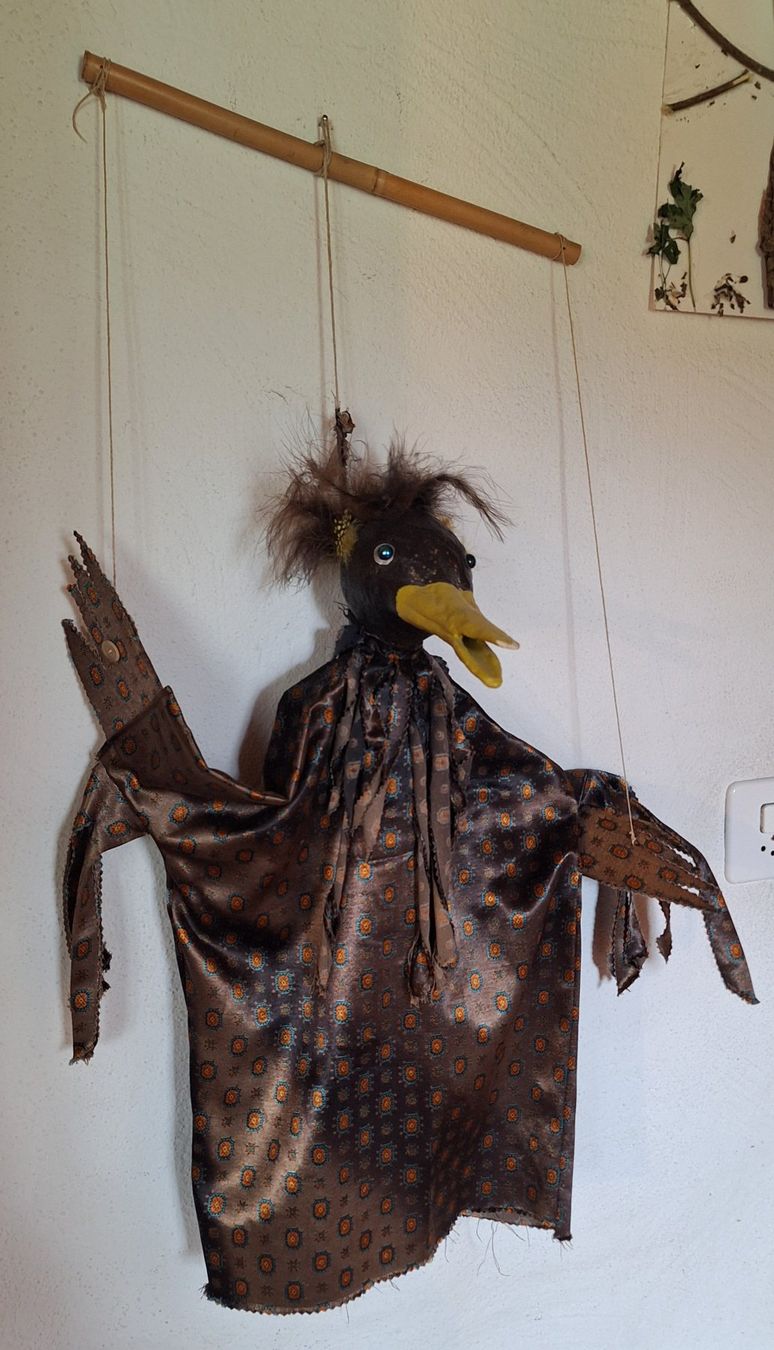 Statuette: Zaubervogel Marionette Handarbeit – Usato da Opfikon venduto da Carslo5