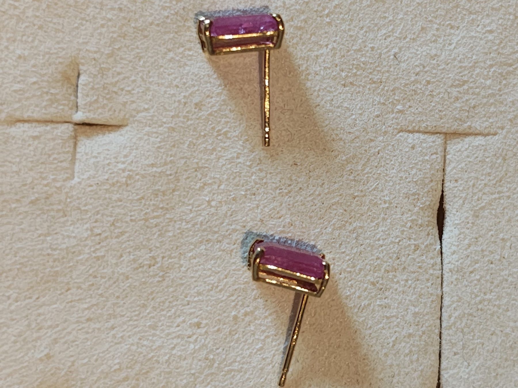 Boucles d'oreille: Ruby Gold Ohrringe – Neuf (Voir description) à Teufenthal AG par yul_x526 3