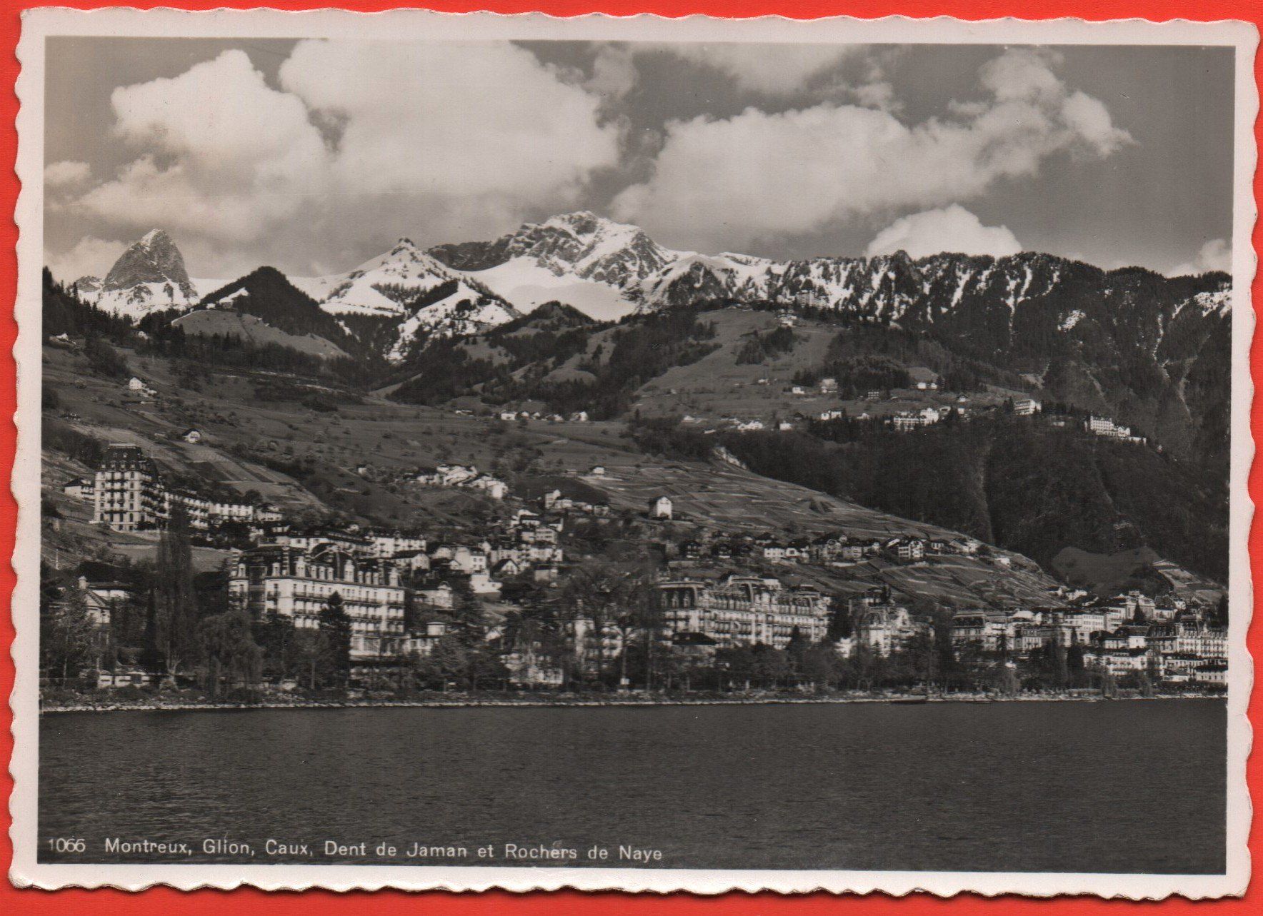 Cartoline postali: MONTREUX GLION CAUX – Usato da Jona venduto da philajona