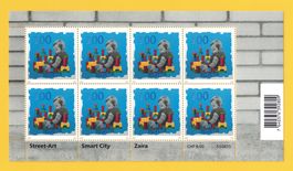 2020, 1788, Sonderbogen Street-Art Kind, Postfrisch**