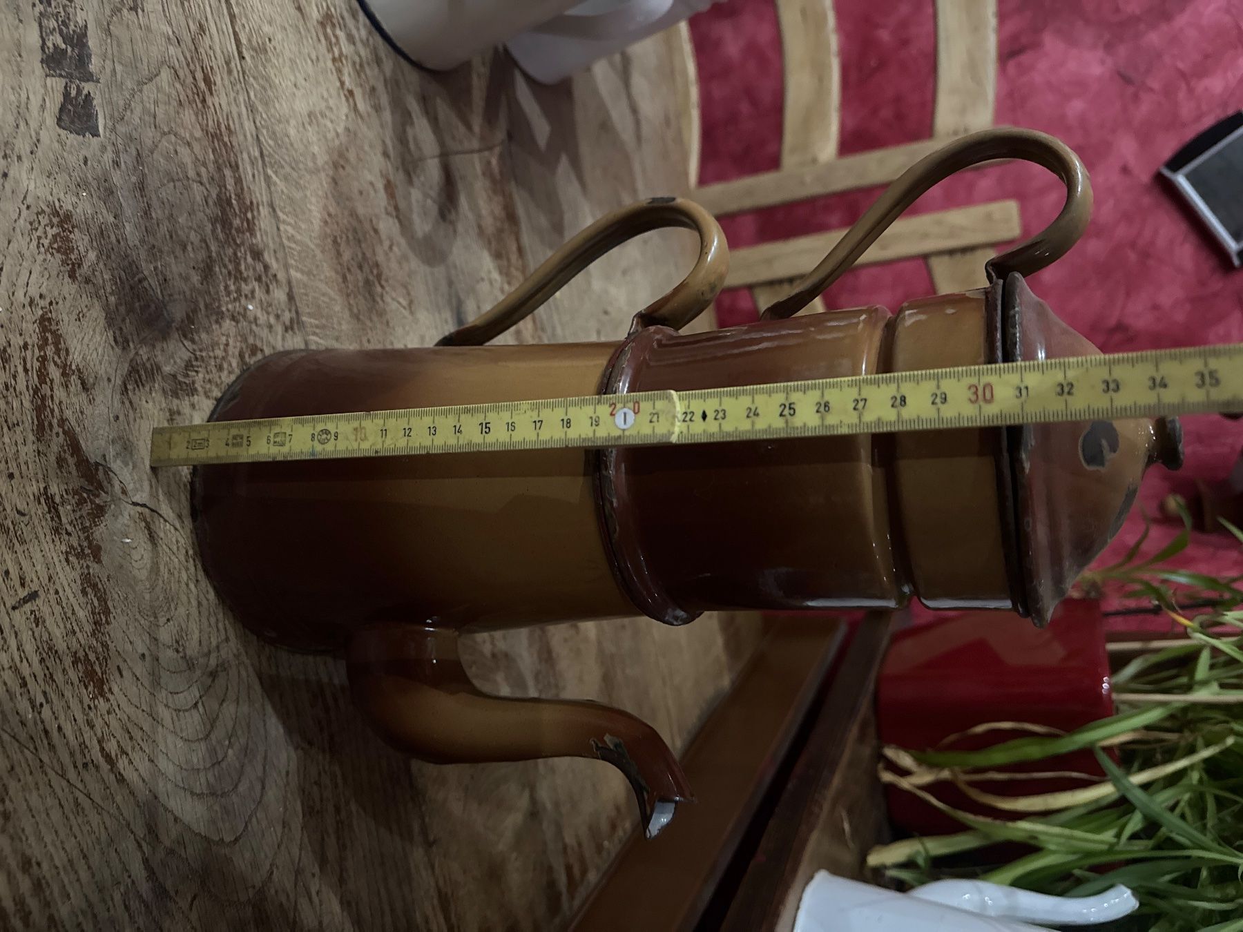 Teekannen: Pot ancien théière cafetière emaille – Gebraucht aus Lajoux JU von Briard0 8