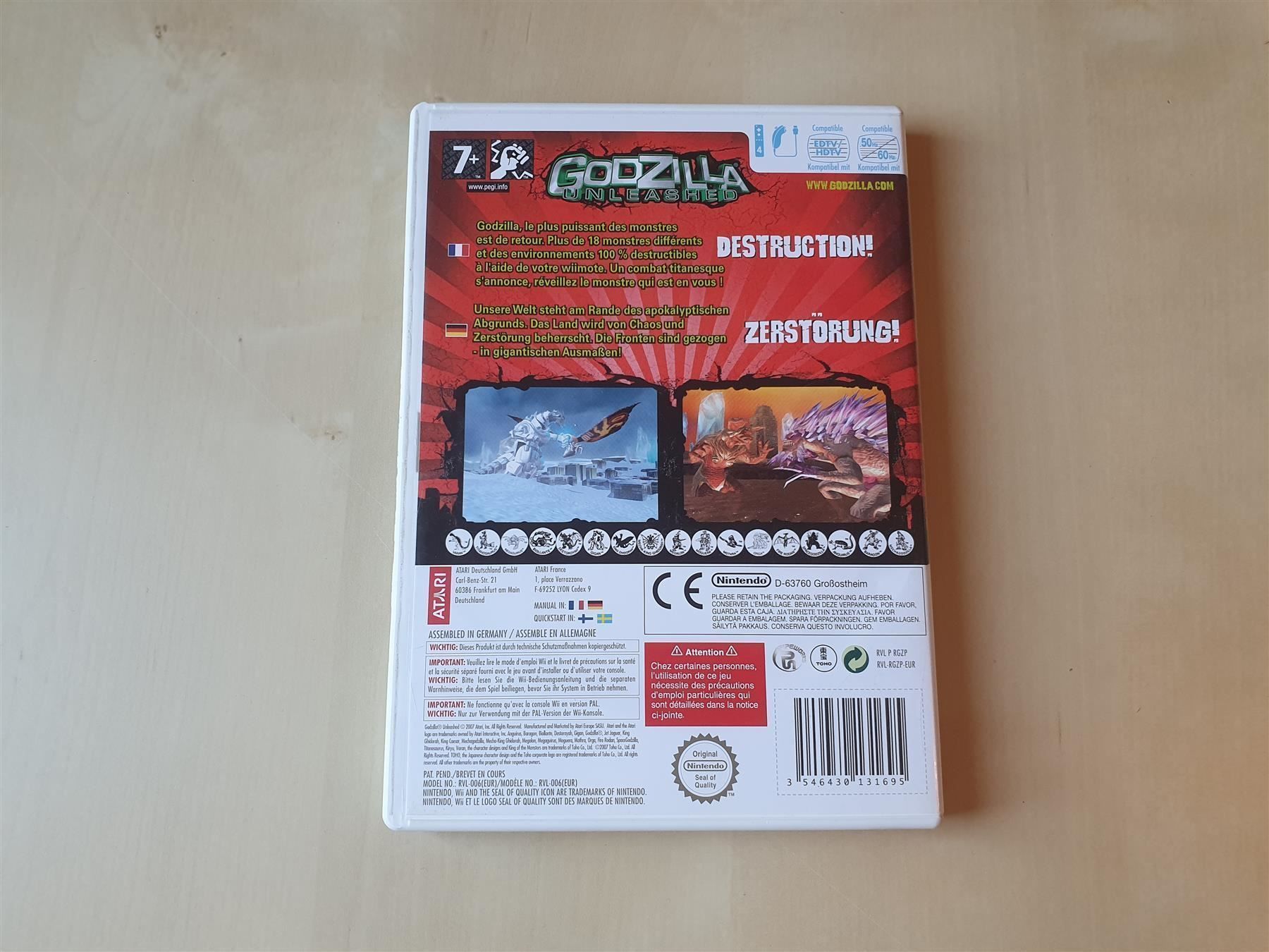 Nintendo Giochi: Godzilla Unleashed – Usato da Stansstad venduto da collectorsshop 1