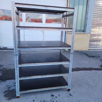 getell regal lagergestell werkstatt siebdruckplatten