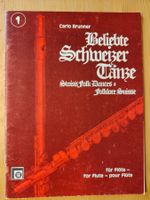 Noten Beliebte Schweizer Tänze Carlo Brunner für Klarinette