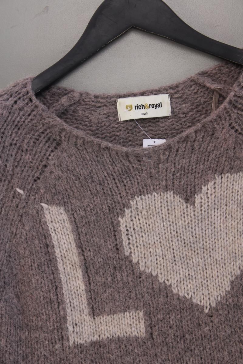 Pullover & Sweatshirts: Rich&Royal Grobstrickpullover Gr. S – Gebraucht aus Neustadt an der Waldnaab von SecondLifeFashion 1