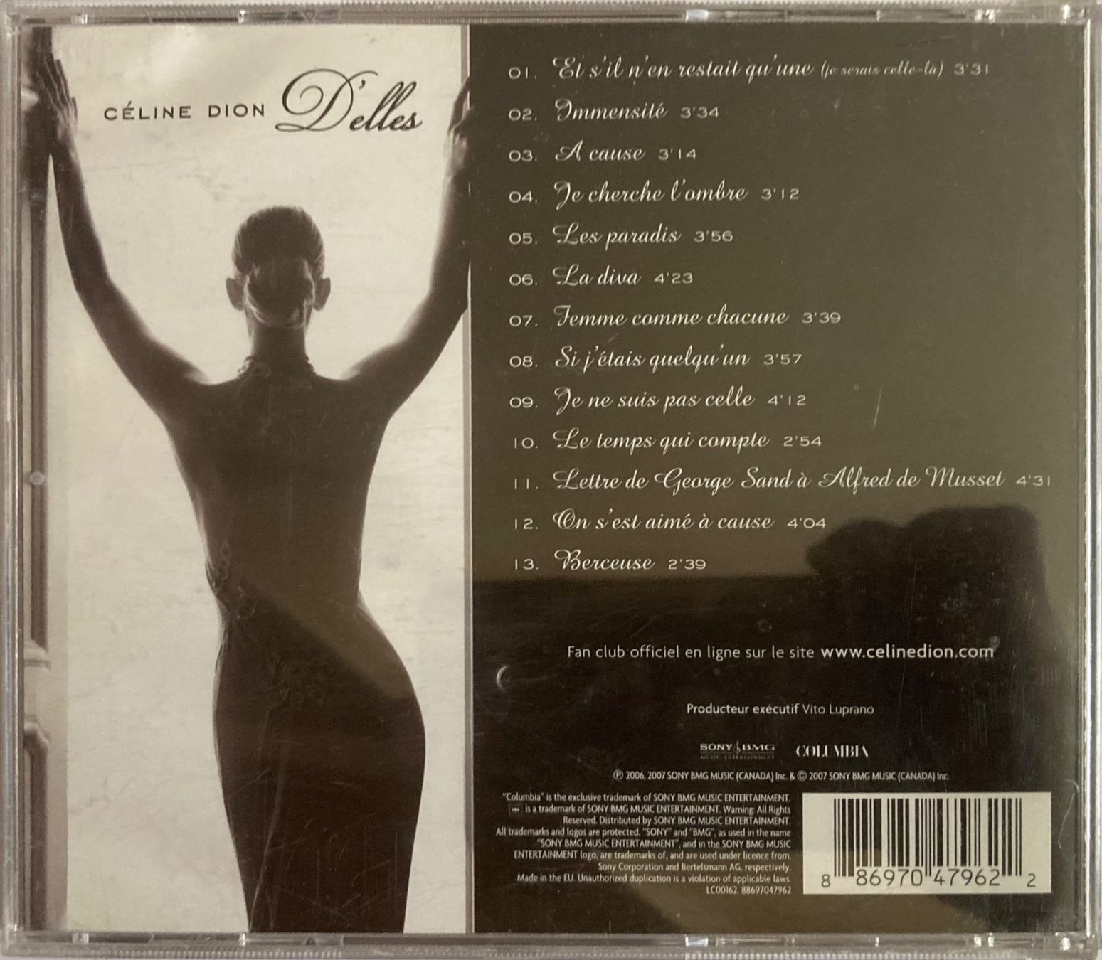 CDs: CÉLINE DION - D'ELLES – Gebraucht aus Poliez-Pittet von Newtown-Records 1